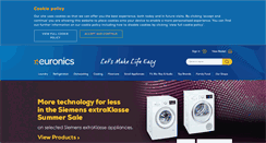 Desktop Screenshot of euronics.co.uk